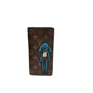 Louis Vuitton Brazza Wallet LV Friends Virgil Abloh Zoooom Monogram TA5220